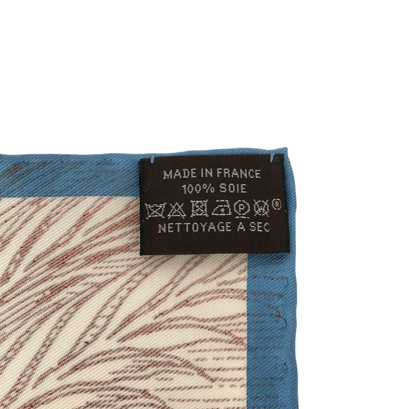 HERMES / エルメス | カレ42 ガヴロッシュ カヴァリエ アン フォルム ストール |