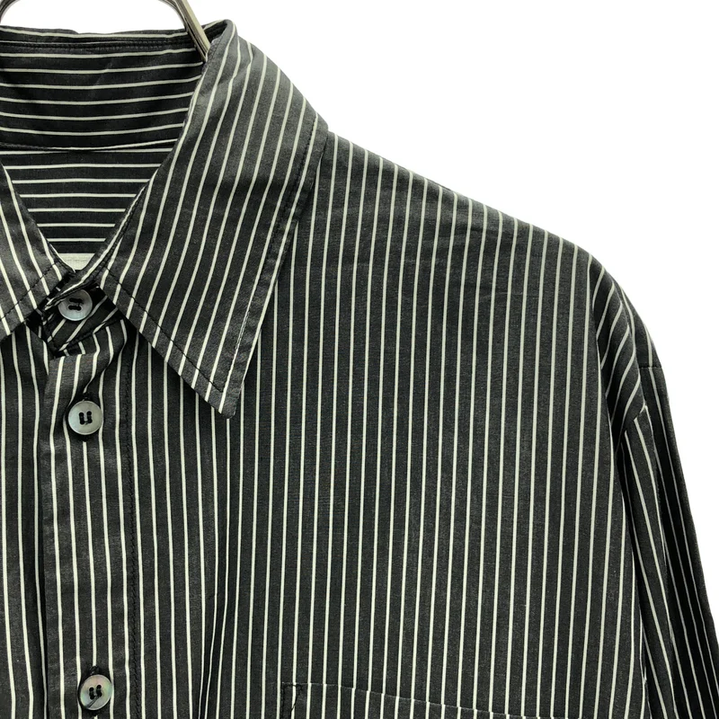 MM6 Maison Margiela / エムエムシックスメゾンマルジェラ | コットン ストライプ ロング シャツワンピース | 36 | レディース