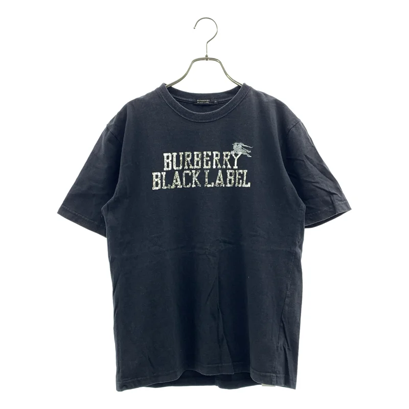 BURBERRY BLACK LABEL / バーバリーブラックレーベル | エンブロイダリーロゴ Tシャツ カットソー | 3 | メンズ