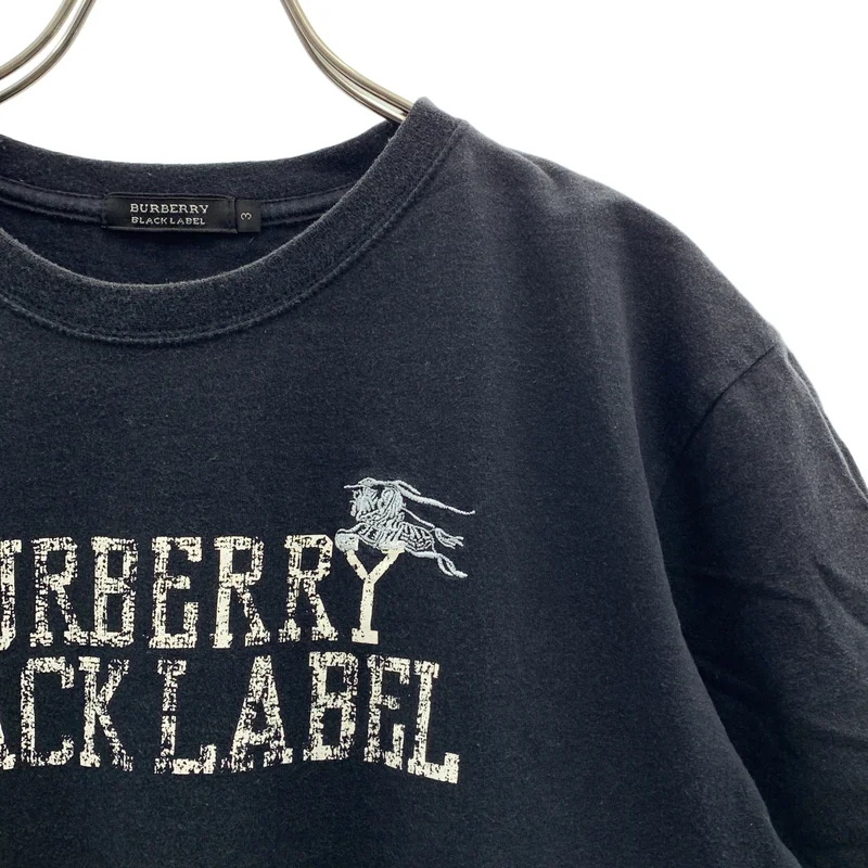 BURBERRY BLACK LABEL / バーバリーブラックレーベル | エンブロイダリーロゴ Tシャツ カットソー | 3 | メンズ