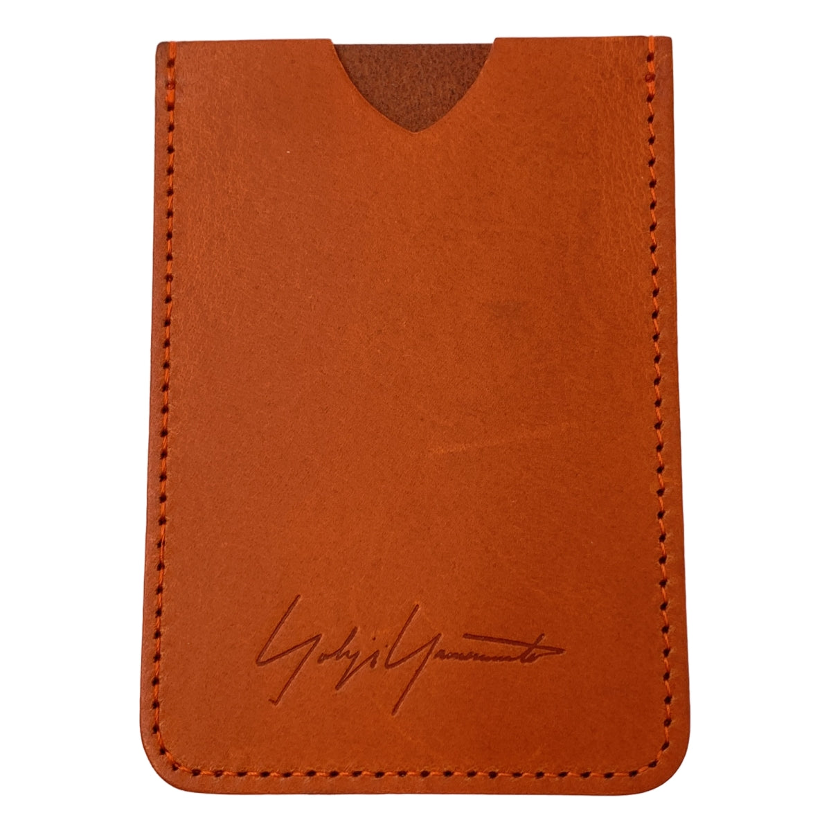 美品】 YOHJI YAMAMOTO / ヨウジヤマモト | レザー ロゴ カード パス
