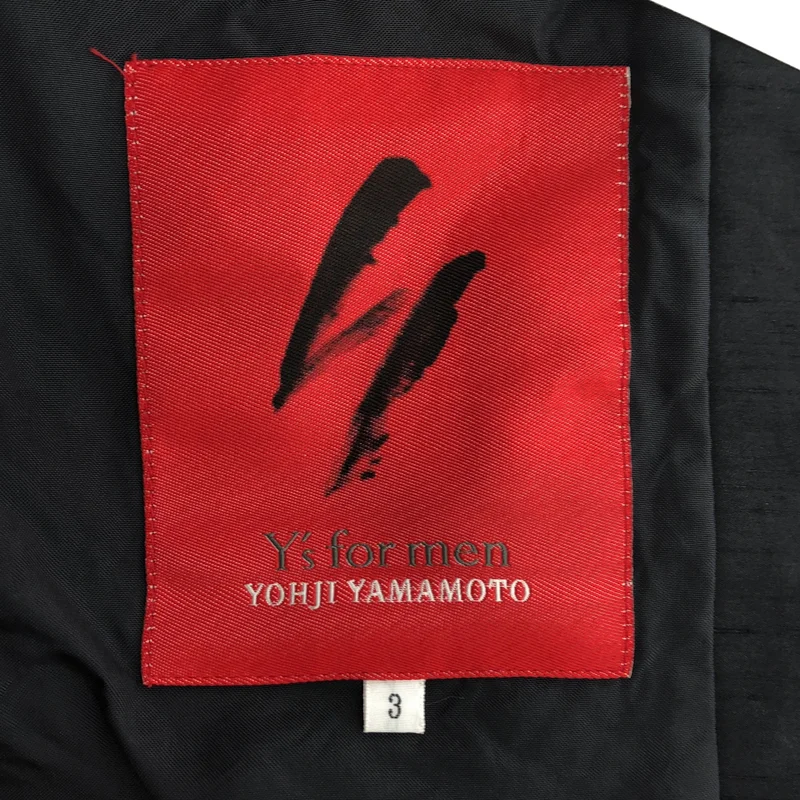 Y's for men / ワイズフォーメンヨウジヤマモト | 2002SS | RED LABEL / シルク混 スタンドカラーベスト | 3 | メンズ