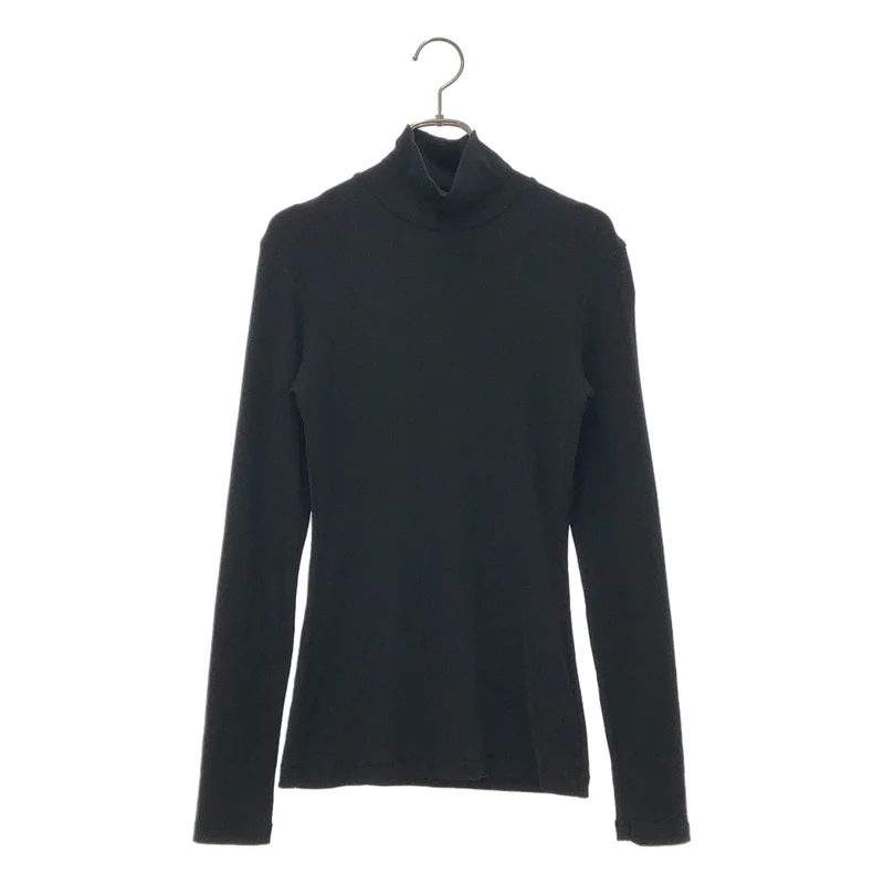 Yohji Yamamoto FEMME / ヨウジヤマモトファム | 2026SS | 強撚コットン ハイネックカットソー | 2 | レディース