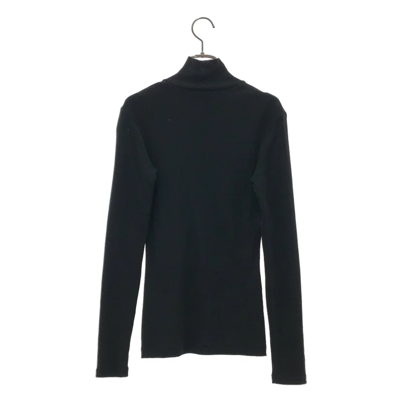Yohji Yamamoto FEMME / ヨウジヤマモトファム | 2026SS | 強撚コットン ハイネックカットソー | 2 | レディース