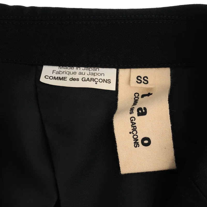 tao COMME des GARCONS / タオコムデギャルソン | 2007SS | ビッグリボン 装飾 テーラードジャケット | SS | レディース