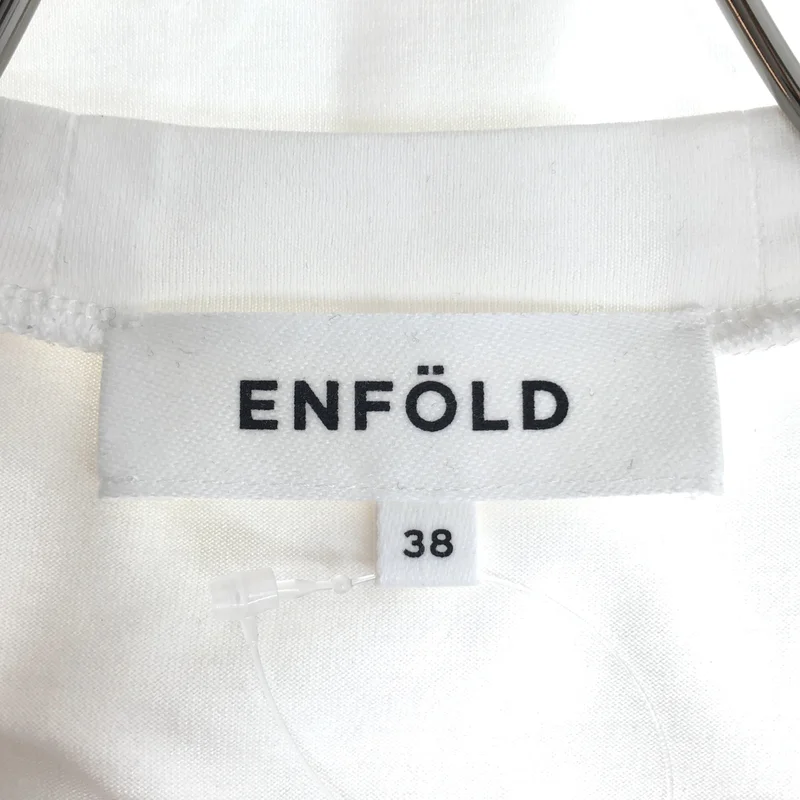 ENFOLD / エンフォルド | パッチワーク ノースリーブカットソー | 38 | レディース