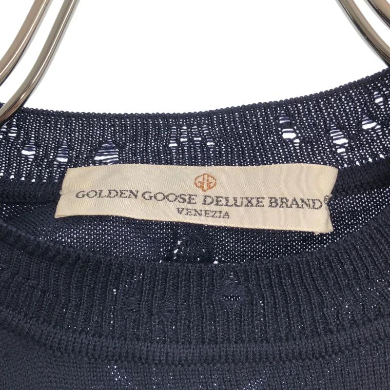 GOLDEN GOOSE / ゴールデングース | ダメージ加工 ニット_長袖 G33WP076.A2 | XS | レディース