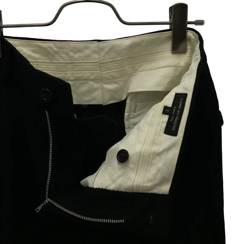 COMME des GARCONS HOMME PLUS / コムデギャルソンオムプリュス | 2018AW | ウール タック スラックス パンツ | S | メンズ