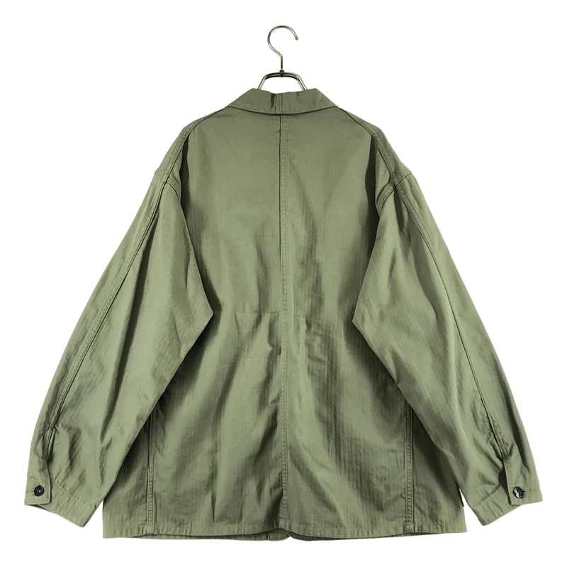 POST O'ALLS / ポストオーバーオールズ | ミリタリー カバーオール ジャケット | L | メンズ