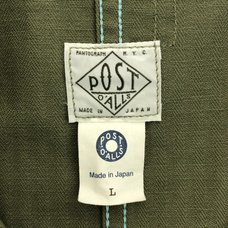 POST O'ALLS / ポストオーバーオールズ | ミリタリー カバーオール ジャケット | L | メンズ