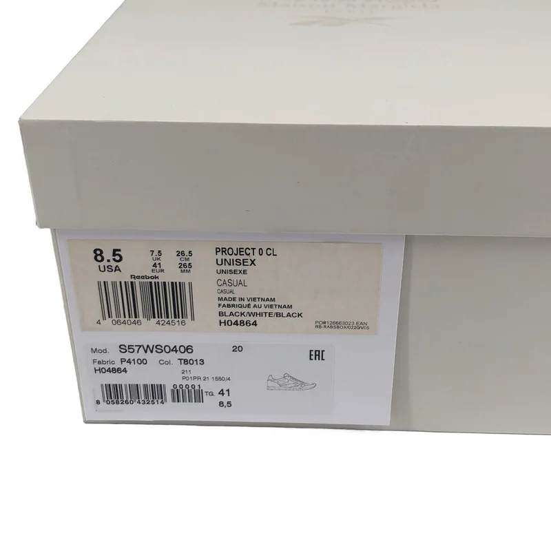 Maison Margiela / メゾンマルジェラ | 2021SS | × Reebok / Classic Leather Tabi / クラシックレザー タビ ローカットスニーカー | 26.5 | メンズ