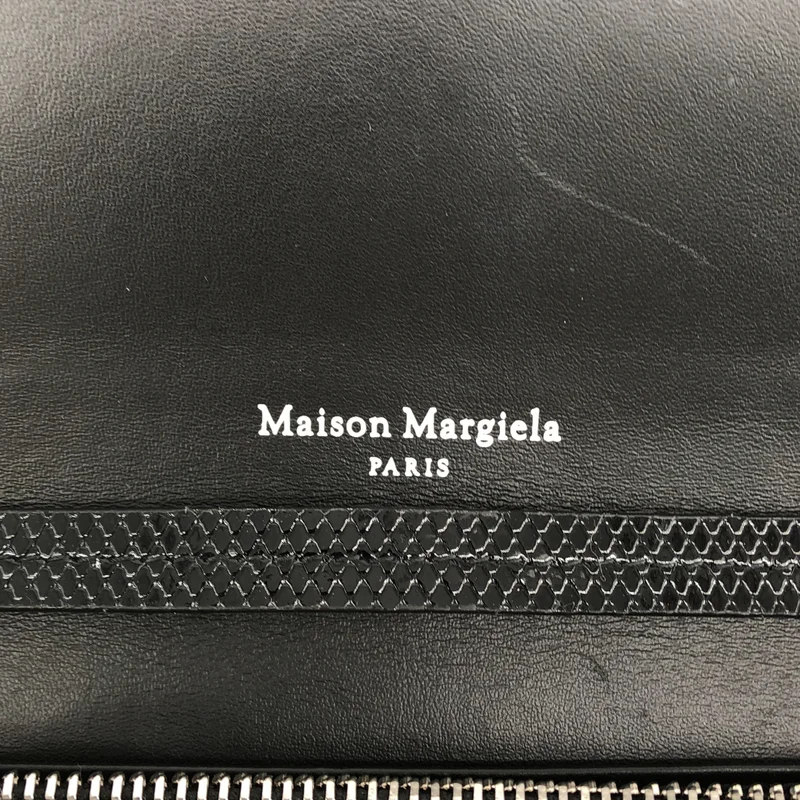 Maison Margiela / メゾンマルジェラ | 2022SS | レザー チェックプリント チェーンウォレット |