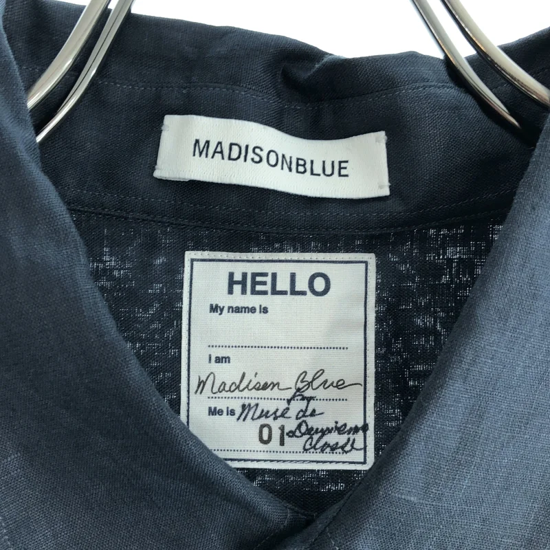 MADISON BLUE / マディソンブルー | 2026SS | リネン シャツ ブラウス | S | レディース