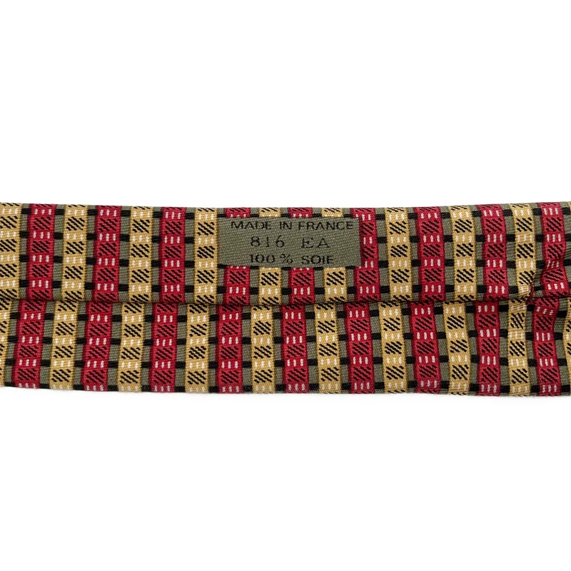 HERMES / エルメス | シルク 総柄 ネクタイ |