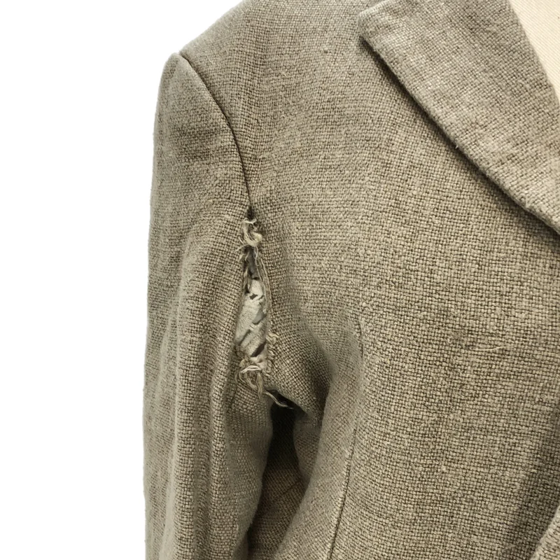 COMME des GARCONS / コムデギャルソン | 2026SS | リネン ダブルスリーブ テーラードジャケット | S | レディース