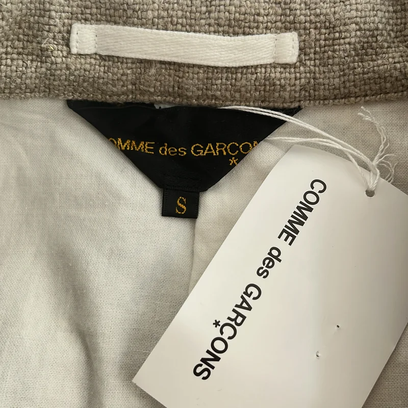 COMME des GARCONS / コムデギャルソン | 2026SS | リネン ダブルスリーブ テーラードジャケット | S | レディース