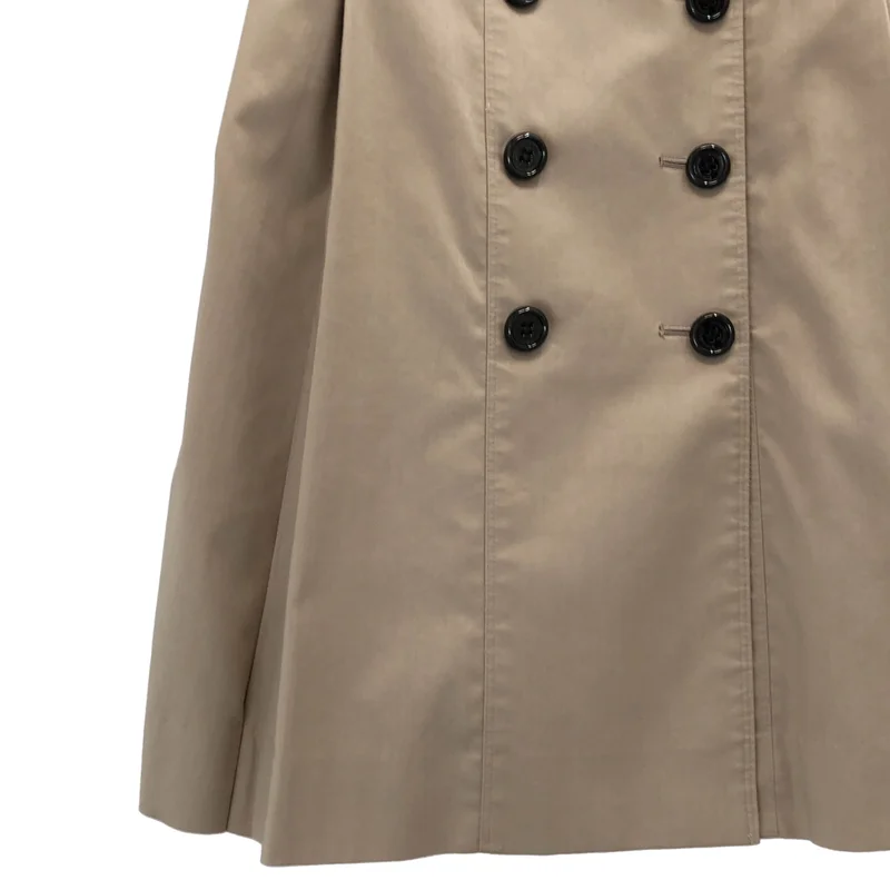 BURBERRY LONDON / バーバリーロンドン | コットンギャバジン ノースリーブ トレンチワンピース | 38 | レディース