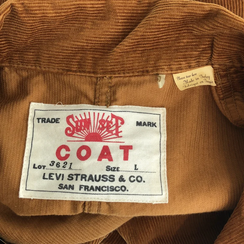 LEVI'S VINTAGE CLOTHING LVC / リーバイスヴィンテージクロージング | 1920s SUNSET COAT / コーデュロイ ジャケット サックコート | 36 | メンズ