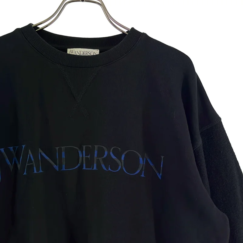 JW Anderson / ジェイダブルアンダーソン | コットン ロゴ スウェット トレーナー | S | メンズ
