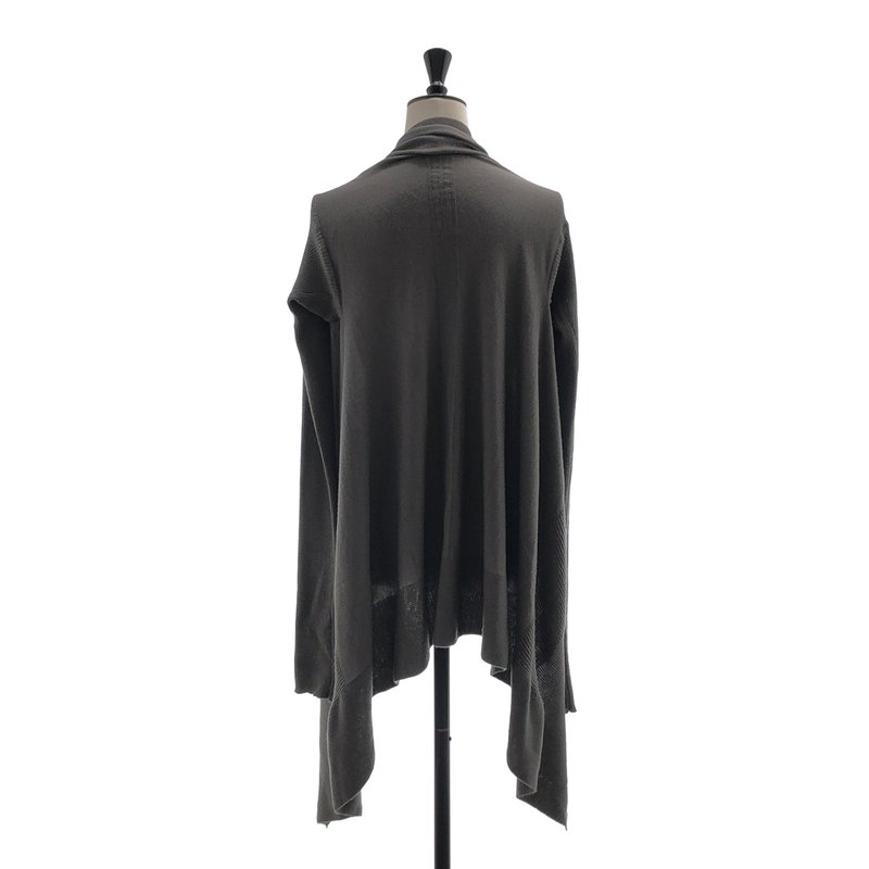 Rick Owens / リックオウエンス | 2021AW | Medium Wrap Cardigan / ミディアム ラップ カーディガン | S | レディース