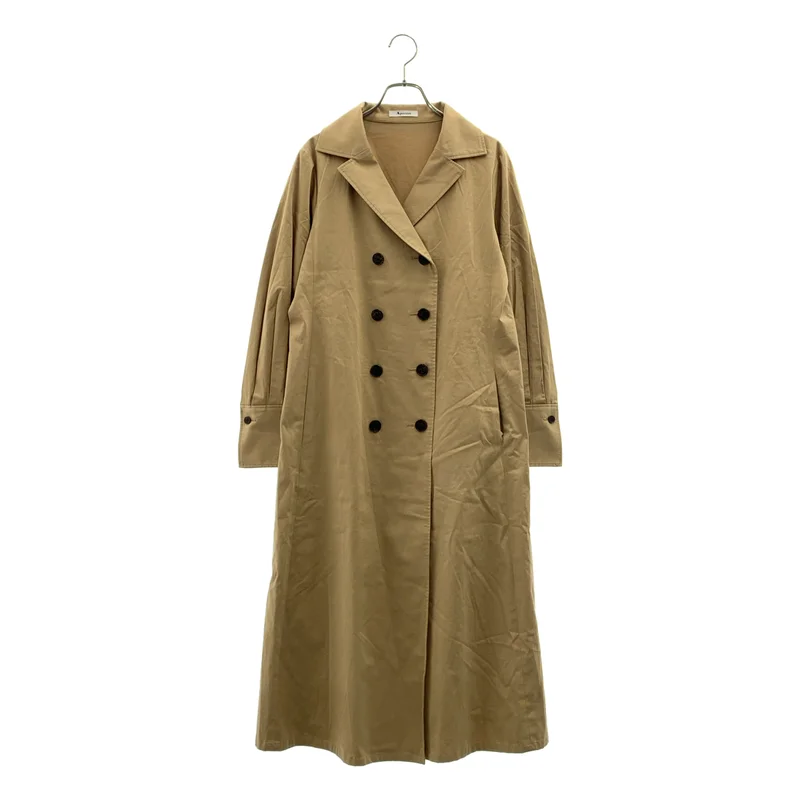 AQUASCUTUM / アクアスキュータム | コットン トレンチコート | M | レディース