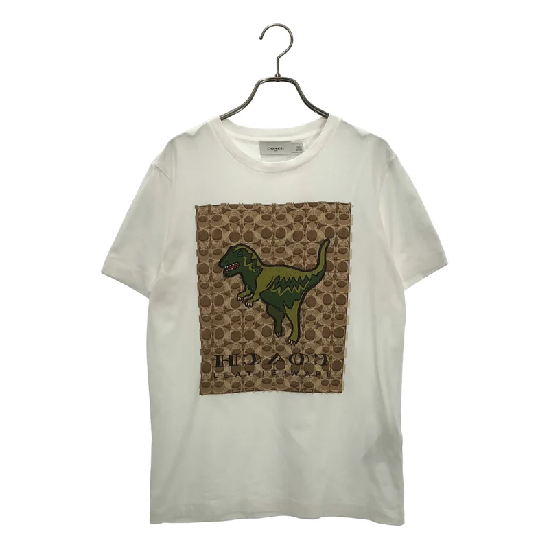 COACH / コーチ | シグネチャー ダイナソープリント Tシャツ | S | レディース