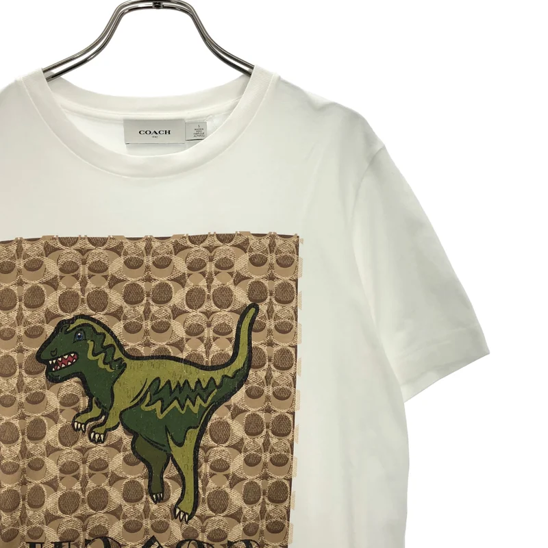 COACH / コーチ | シグネチャー ダイナソープリント Tシャツ | S | レディース