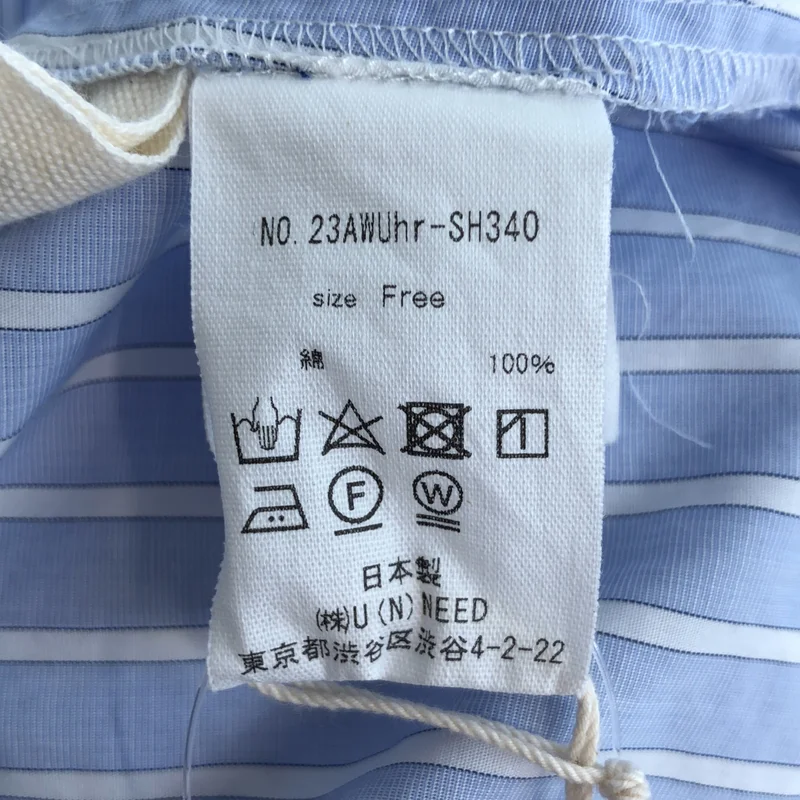 Uhr / ウーア | Over Shirt Tunic シャツワンピース | F | レディース