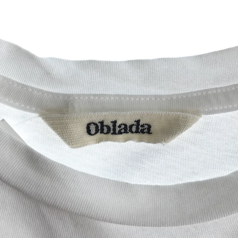 oblada / オブラダ | 2025SS | BDA MOTORCYCLE TEE / ロゴプリント Tシャツ | F | レディース
