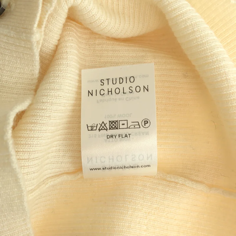 Studio Nicholson / スタジオニコルソン | メリノウール Vネックカーディガン | 0 | レディース
