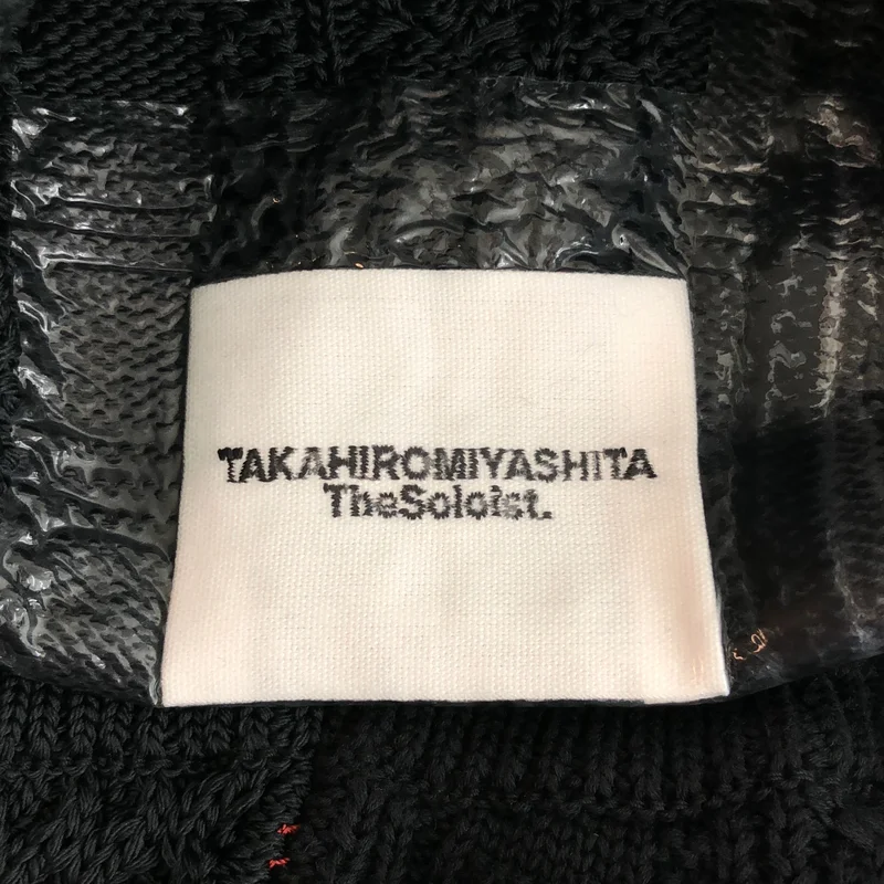 TAKAHIROMIYASHITA The Soloist / タカヒロミヤシタザソロイスト | 2021SS | not turtleneck sweater パッチワーク タートルネックニット |