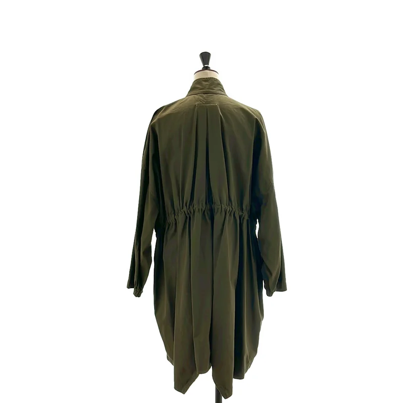 MM6 Maison Margiela / エムエムシックスメゾンマルジェラ | 2018SS | ミリタリー ドローストリング モッズコート | 38 | レディース