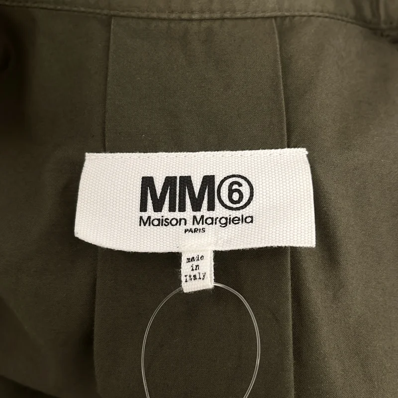 MM6 Maison Margiela / エムエムシックスメゾンマルジェラ | 2018SS | ミリタリー ドローストリング モッズコート | 38 | レディース