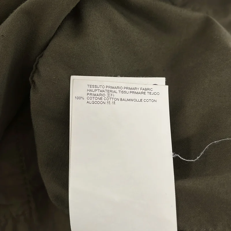 MM6 Maison Margiela / エムエムシックスメゾンマルジェラ | 2018SS | ミリタリー ドローストリング モッズコート | 38 | レディース