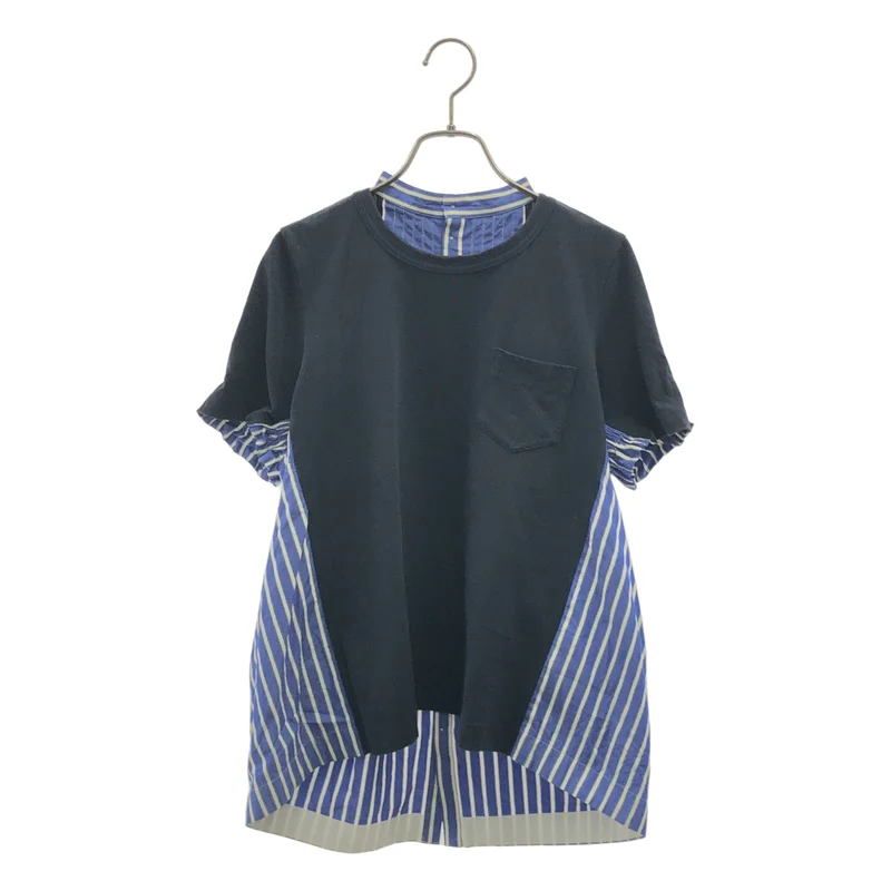 sacai / サカイ | ドッキング ポケットカットソー シャツ ブラウス | 1 | レディース