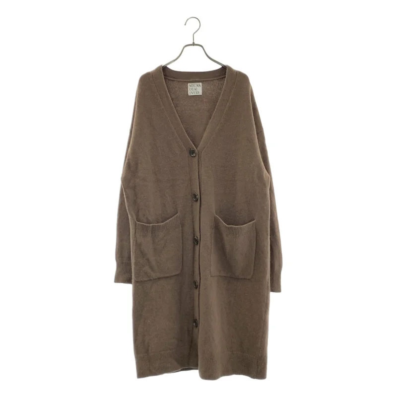 MICA&DEAL / マイカアンドディール | カシミヤ混 ロング ニット カーディガン | F | レディース