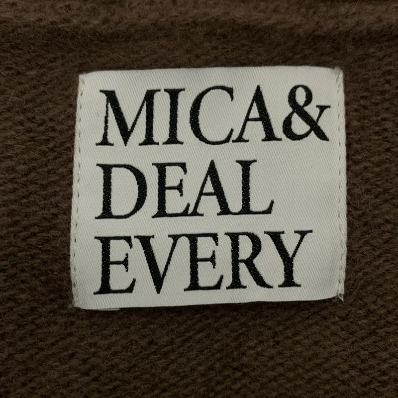 MICA&DEAL / マイカアンドディール | カシミヤ混 ロング ニット カーディガン | F | レディース