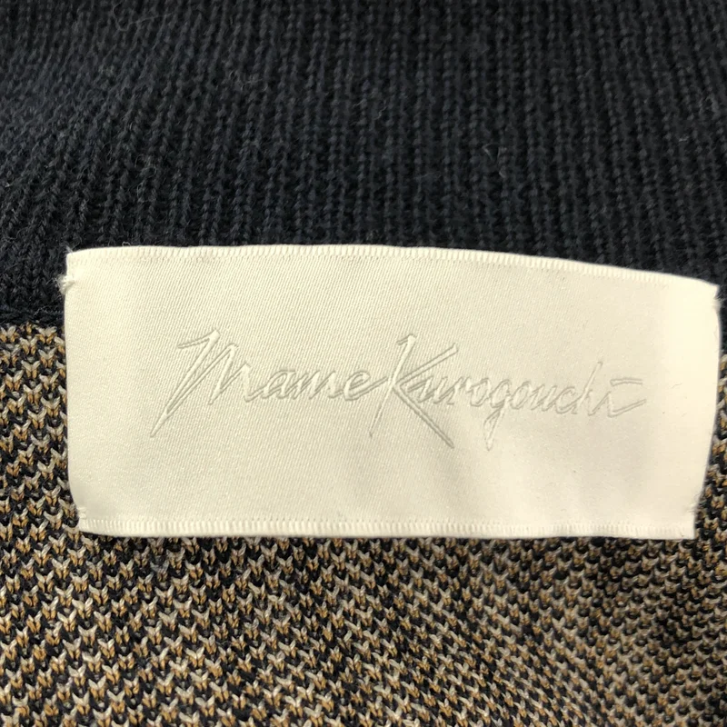 Mame Kurogouchi / マメクロゴウチ | PEDICEL JACQUARD PULLOVER ハイネック ニット | 1 | レディース