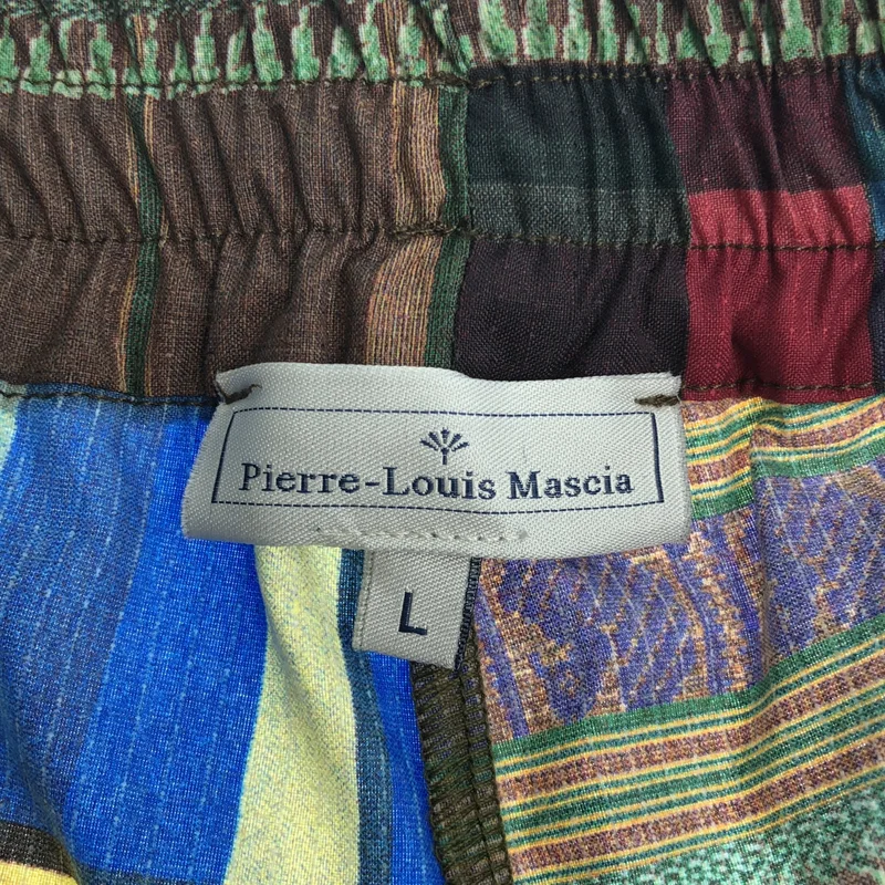 Pierre-Louis Mascia / ピエールルイマシア | ナイロン プリント ショートパンツ | L | メンズ