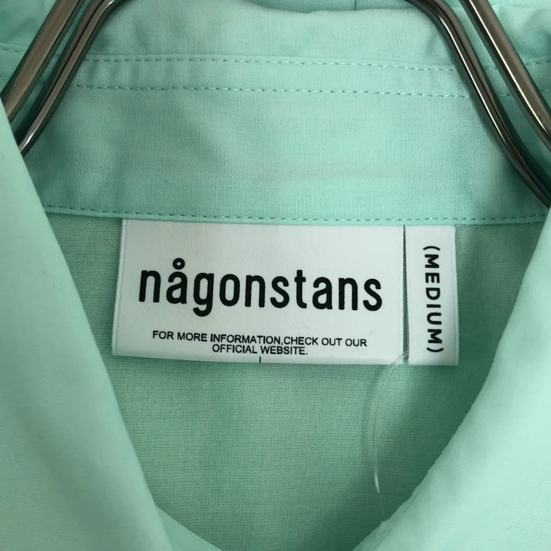 nagonstans / ナゴンスタンス | 2024AW | ソフトブロード バイカラーシャツ | M | レディース