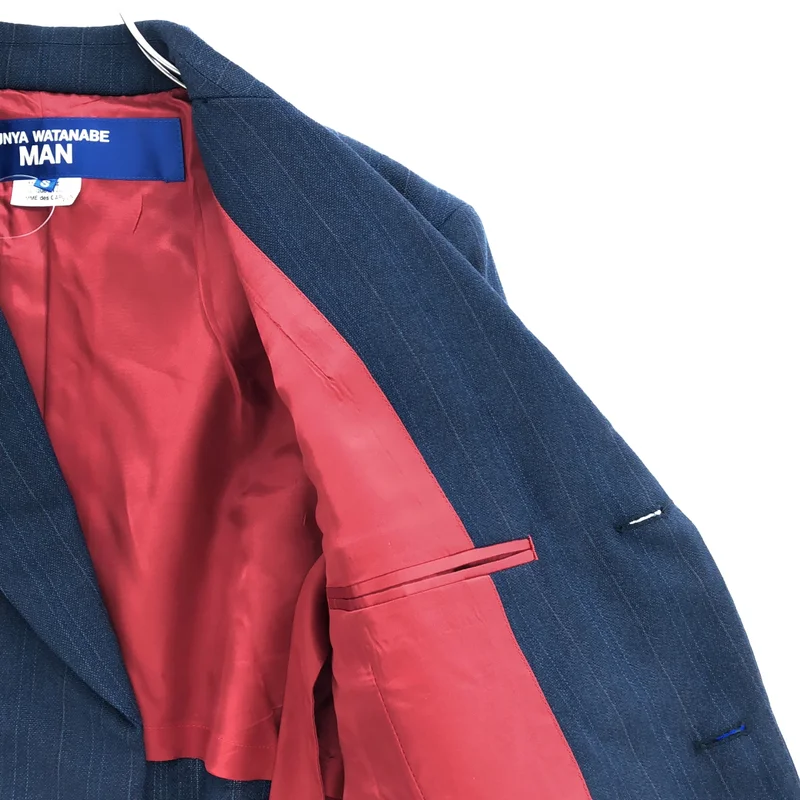 JUNYAWATANABE COMMEdesGARCONS MAN / ジュンヤワタナベマン | 2026SS | ストライプ ジャケット WQ-J018 | S | メンズ