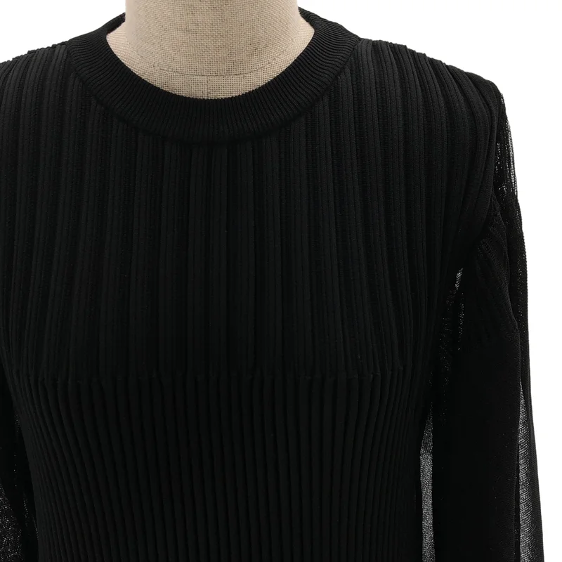 CFCL / シーエフシーエル | FLUTED LUCENT LONG PUFF SLEEVE DRESS ワンピース | 3 | レディース