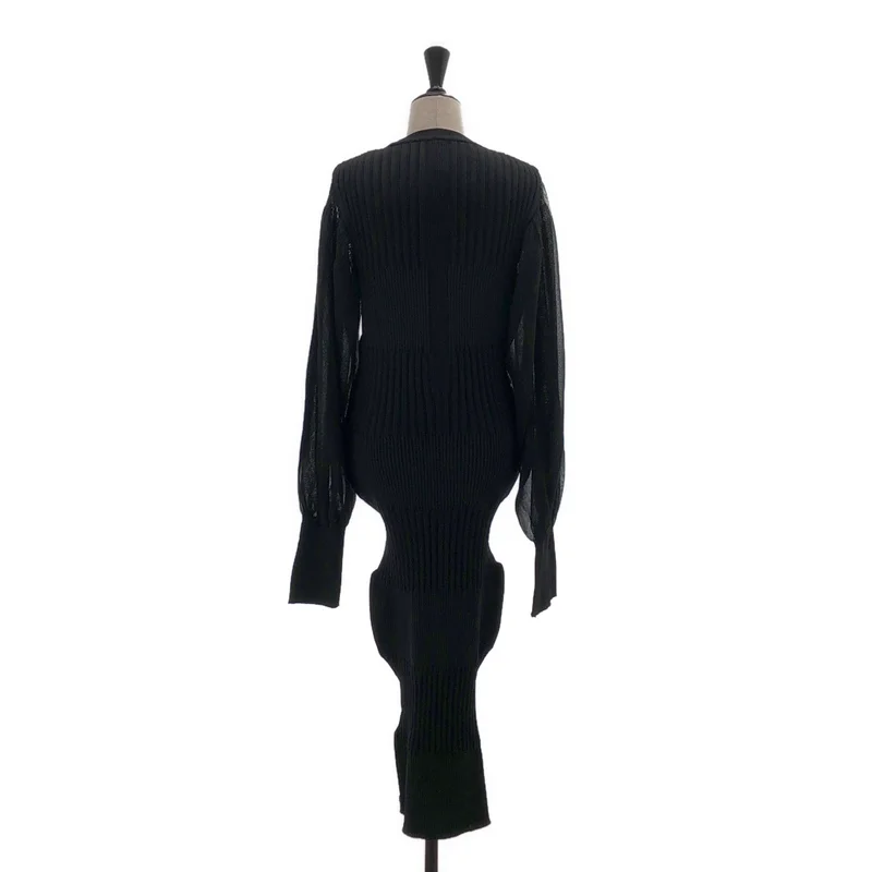CFCL / シーエフシーエル | FLUTED LUCENT LONG PUFF SLEEVE DRESS ワンピース | 3 | レディース