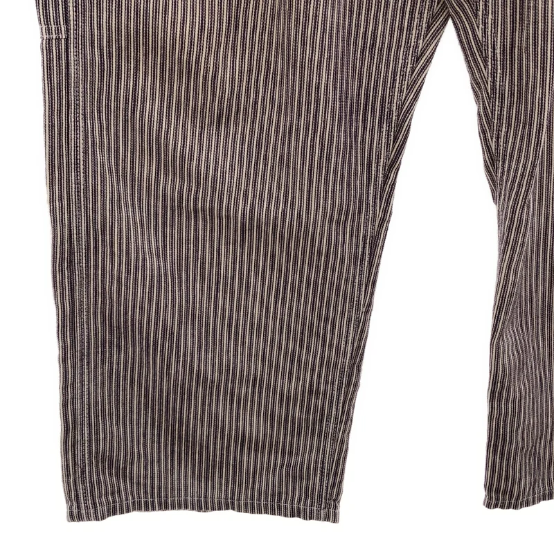 eye JUNYA WATANABE COMME des GARCONS MAN / アイジュンヤワタナベ マン | 2022SS | × Carhartt / ラミーコットン ヒッコリーストライプ ペインターパンツ | M | メンズ