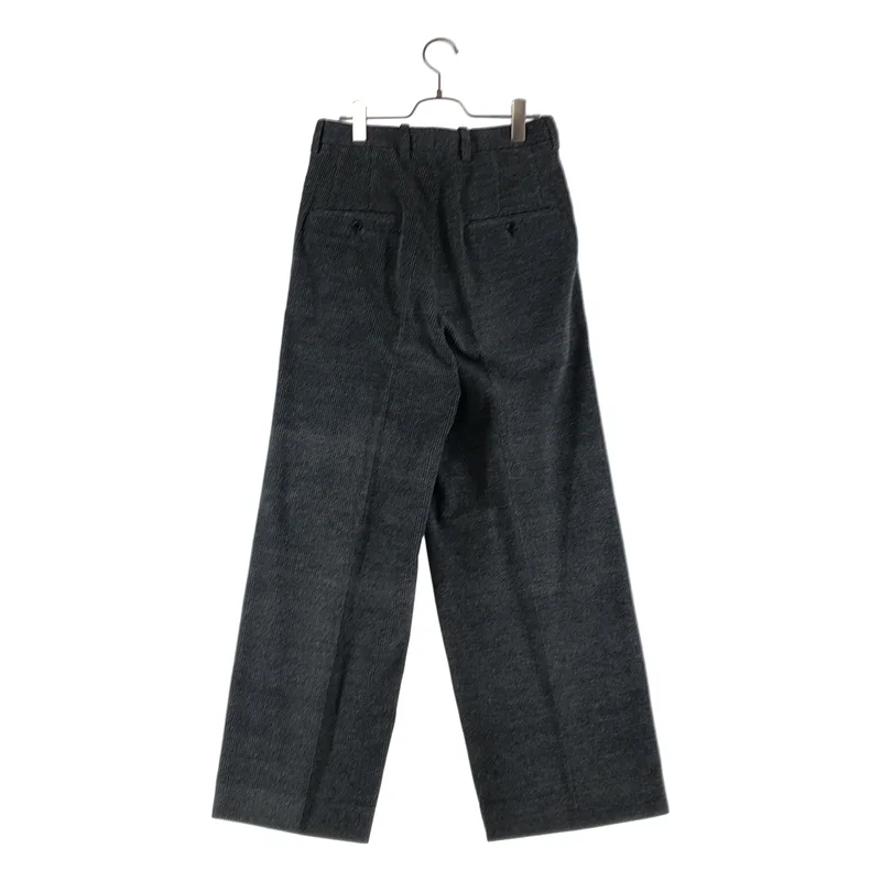 m's braque / エムズブラック | 2023AW | BOUCLE / 別注 コーデュロイ タックワイドパンツ | 36 | メンズ