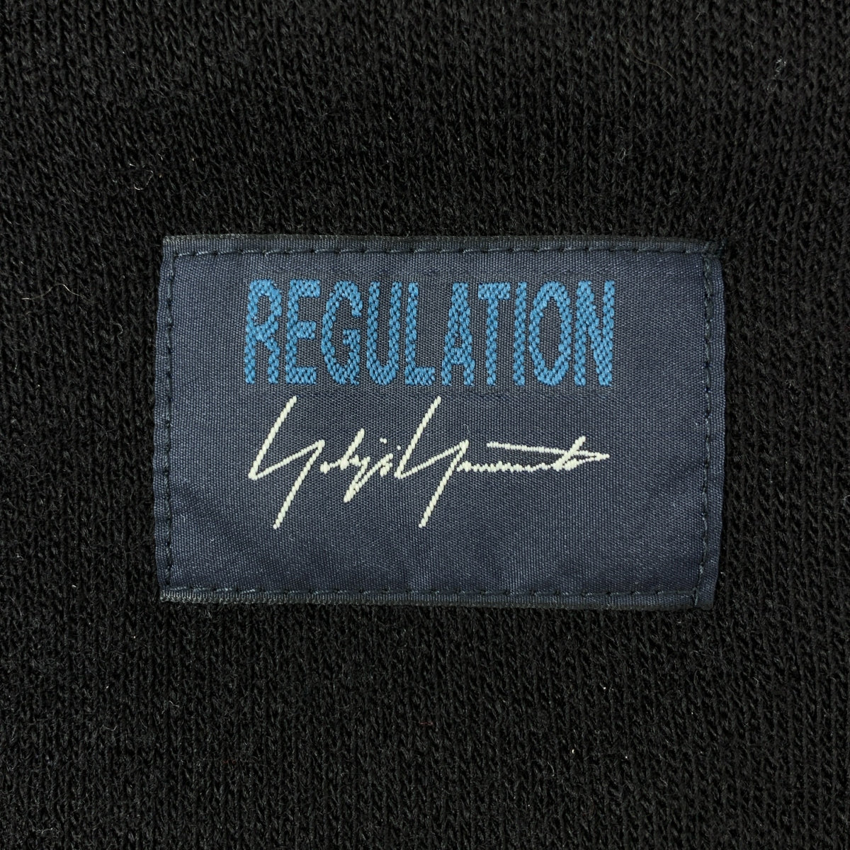 REGULATION Yohji Yamamoto / レギュレーションヨウジヤマモト | ウール バックフレア クルーネックニット | 3 | ブラック | レディース REGULATION Yohji Yamamoto / レギュレーションヨウジヤマモト