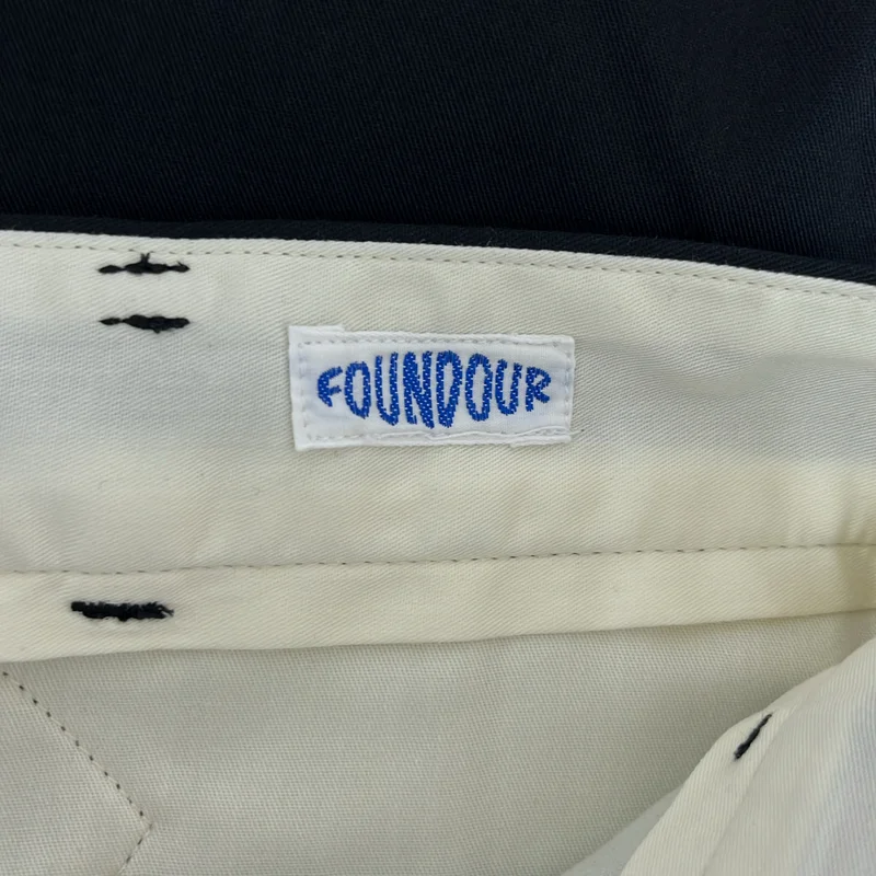 FOUNDOUR / ファウンダ | 2025SS | TWILL PANT / シンチバック スラックス パンツ | 4 | メンズ