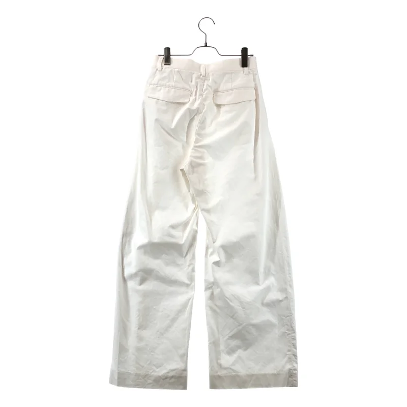 MUSE de Deuxieme Classe / ミューズドゥーズィーエムクラス | 2023SS | TUCK CHINO / タック チノ ワイドパンツ | 34 | レディース