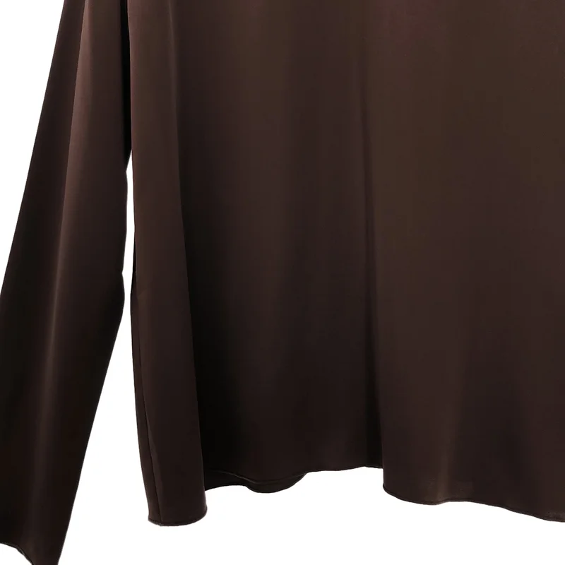 Plage / プラージュ | 2024AW | R’IAM サテン ブラウス シャツ |