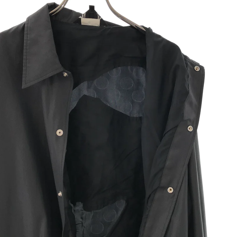 BLACK COMME des GARCONS / ブラックコムデギャルソン | 2022SS | カッティングデザイン コーチジャケット | XL | メンズ